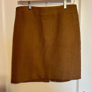 JCrew Mercantile Wool Skirt 12P